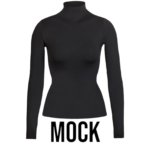 Mock Neck Long Sleeve